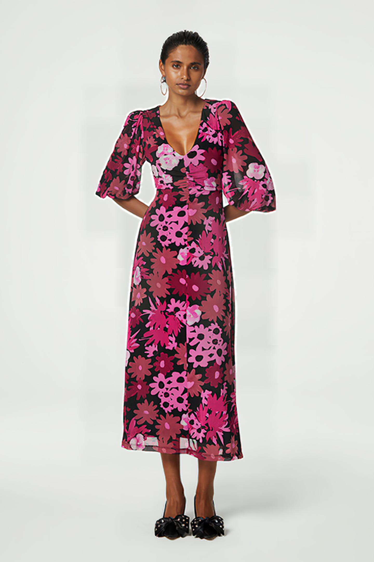 WELMA DRESS DIRTY PINK/CHEEKY CH 1