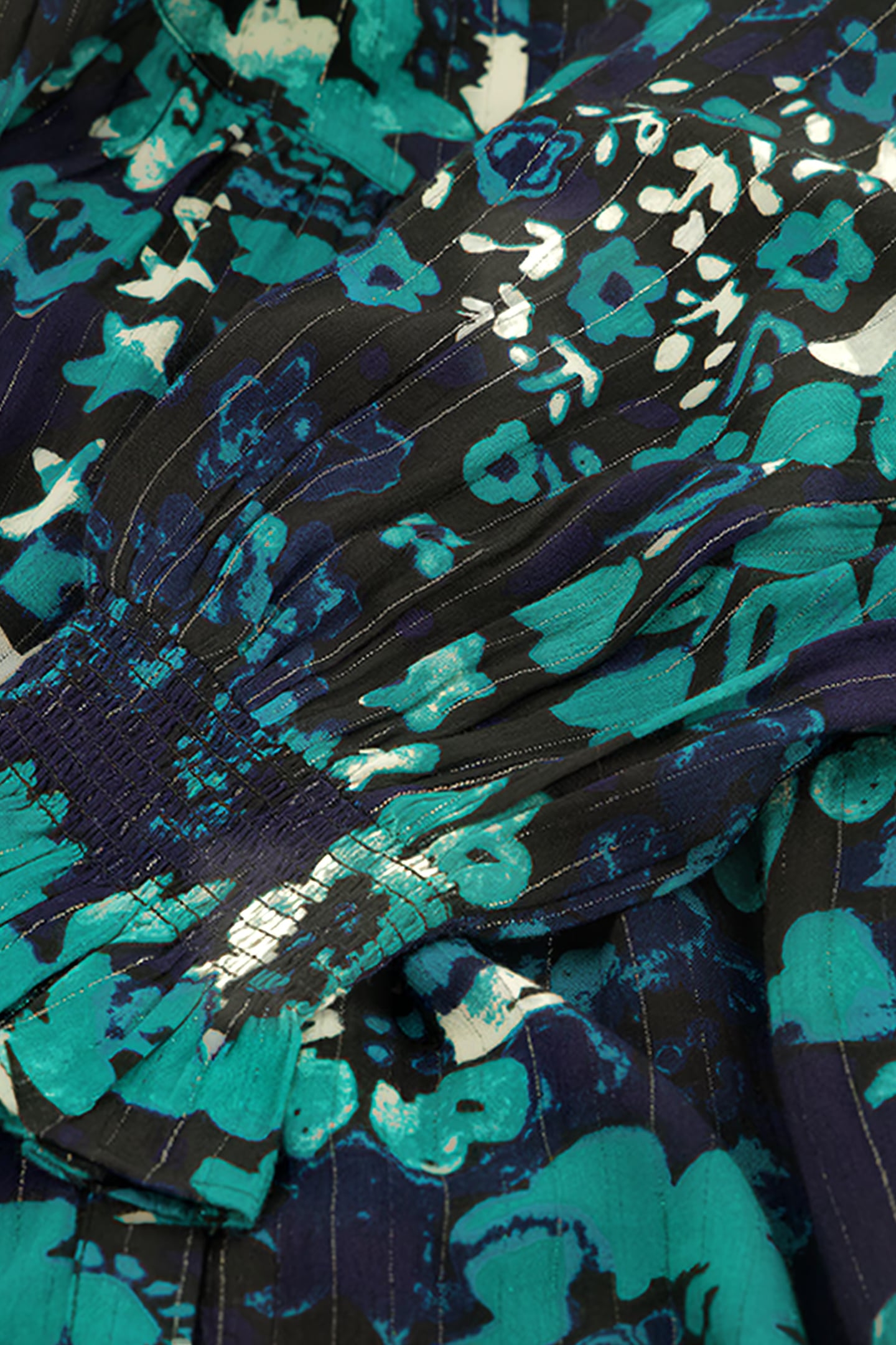 WILLOW DRESS BLACK/KEEP IT TEAL 4