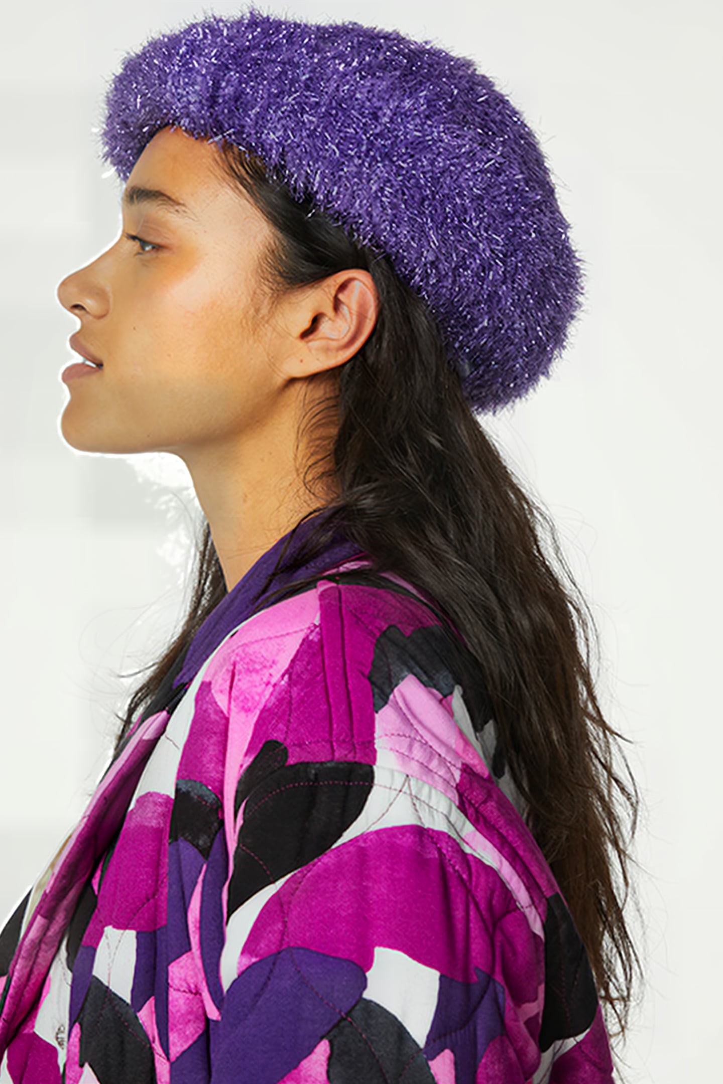 KITTY BERET EGGPLANT 3