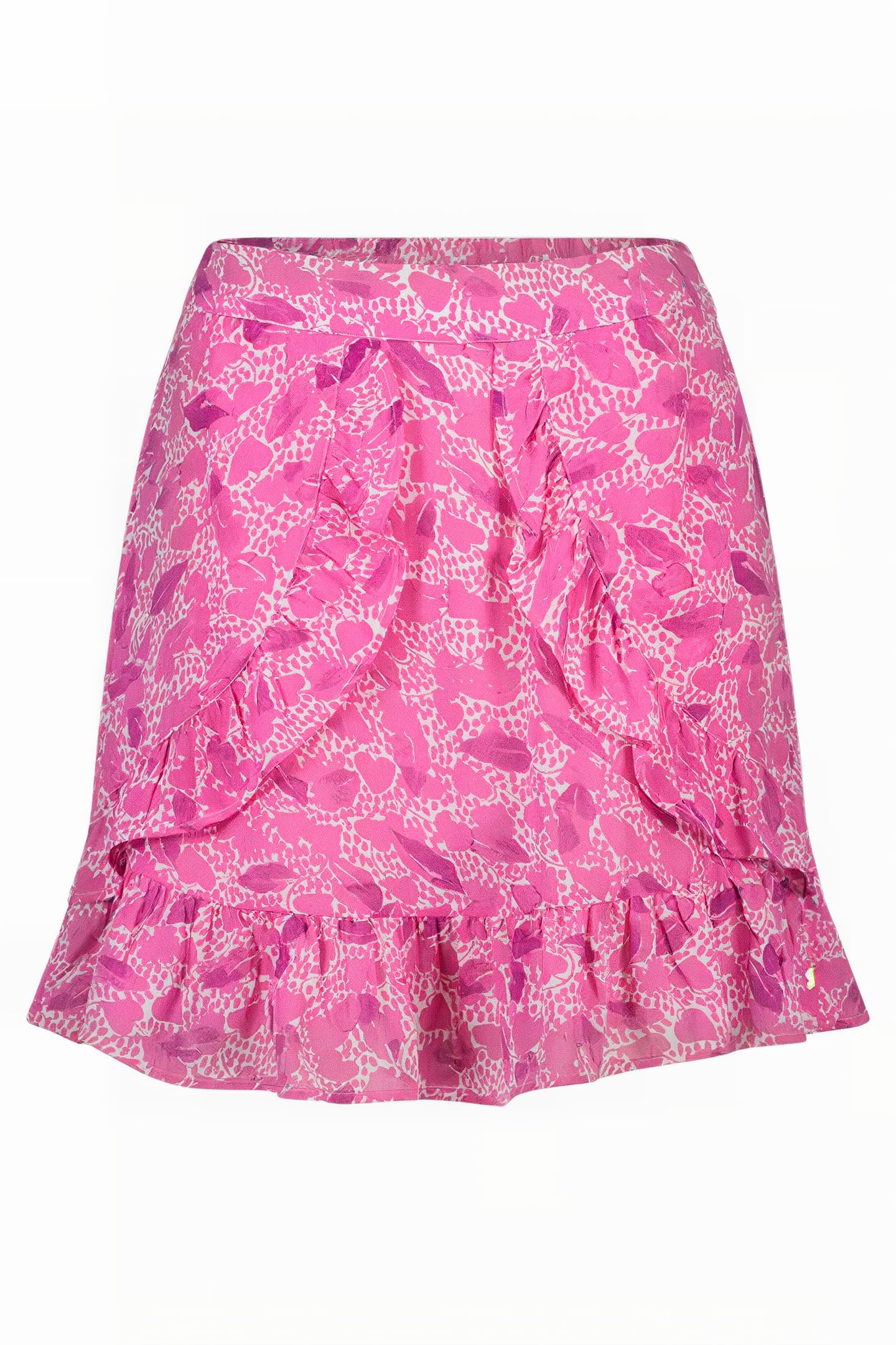 LULU SKIRT BUBBLE GUM PINK/CREA 3