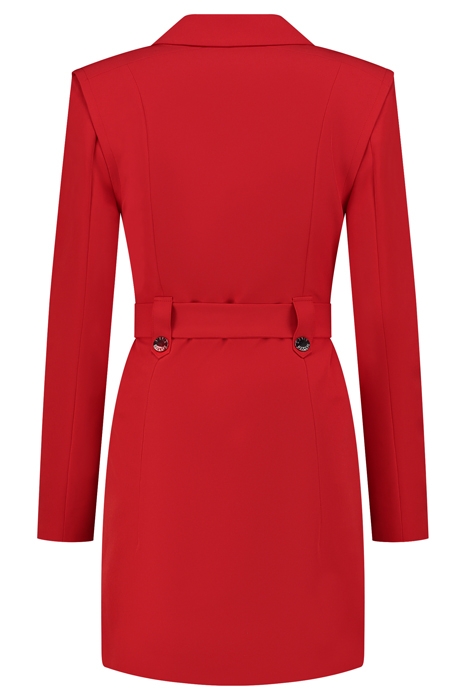 AFRICA DRESS RACING RED 2