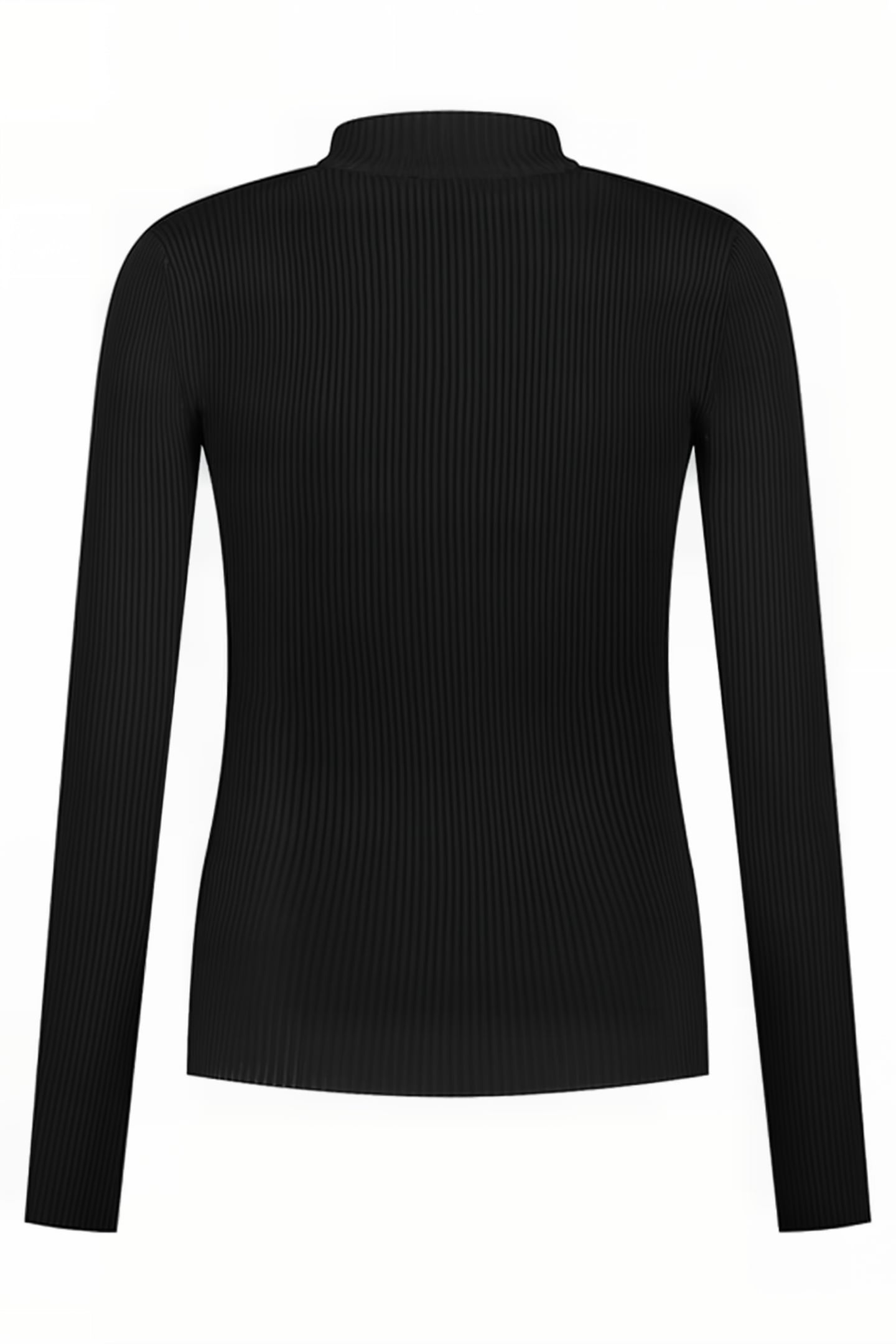 JOLIE RIB TOP BLACK 2