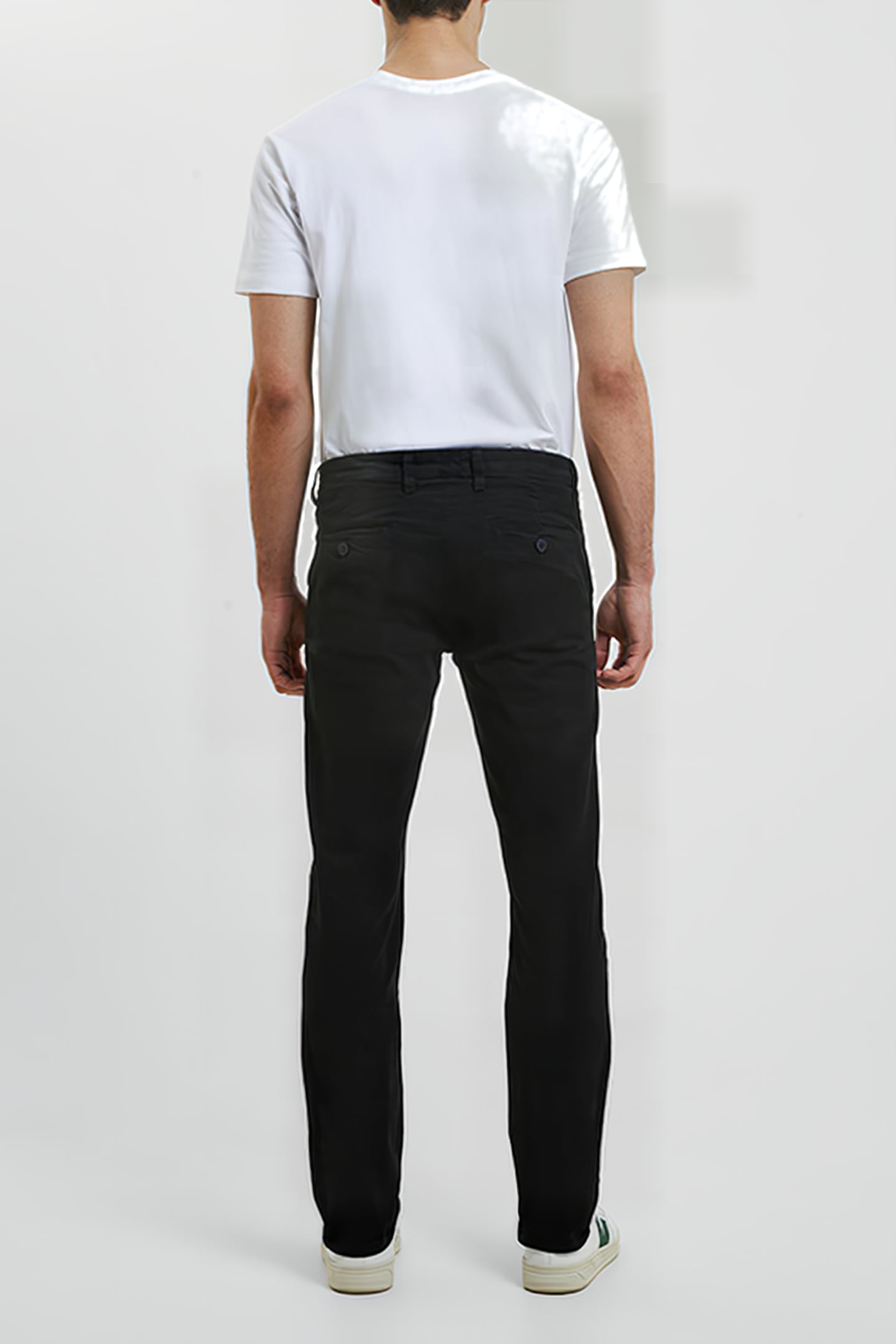 CHINO TROUSER BLACK 2