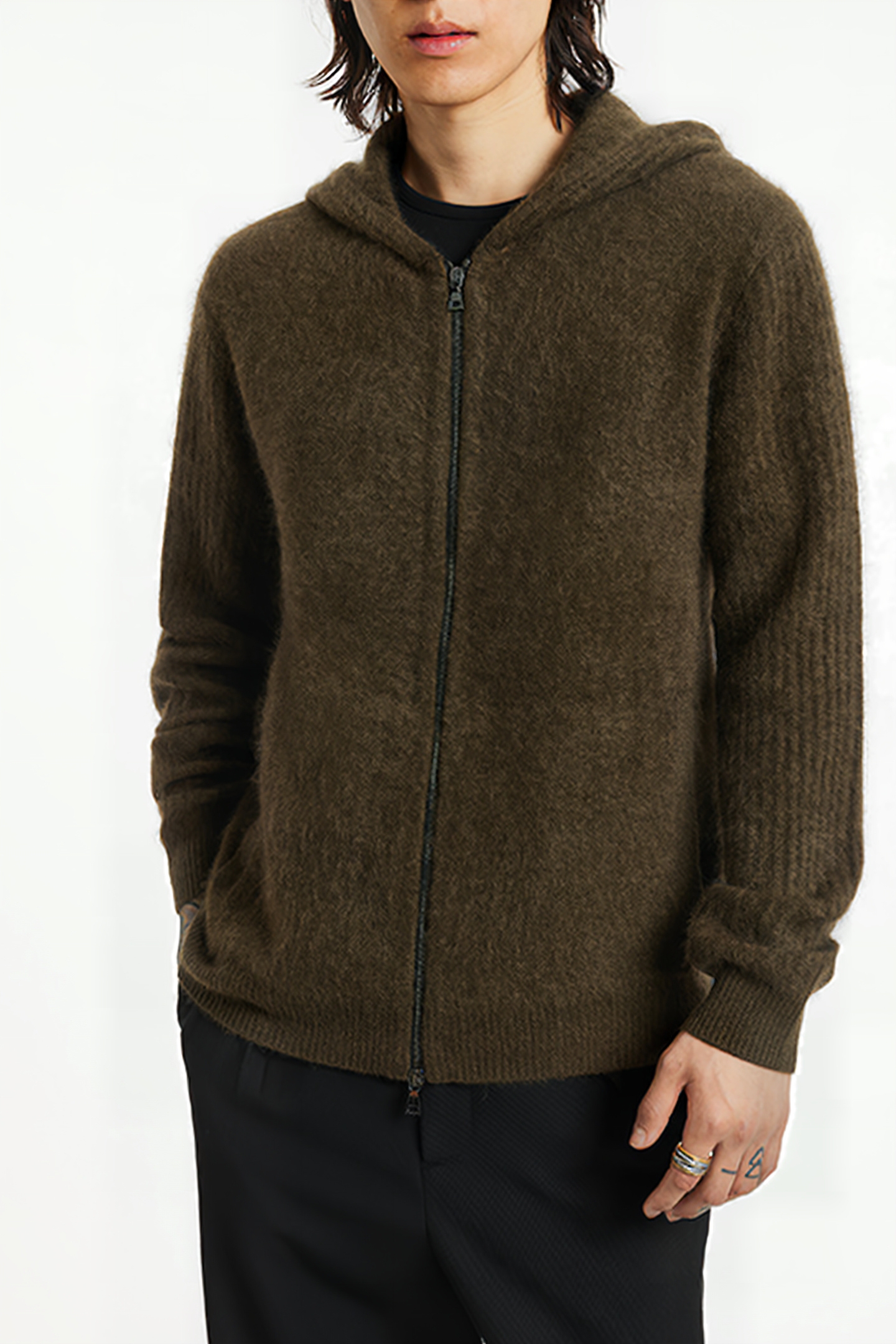 CATHERINE REGULAR FIT LS DEEP OLIVE 1