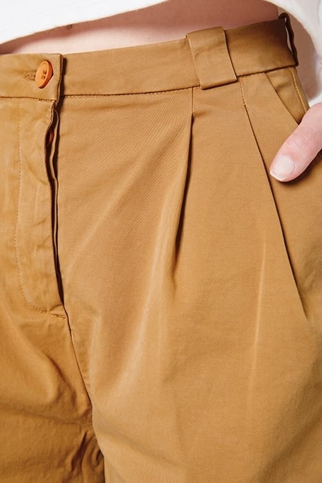 WIDE CHINO TROUSERS MOKACCINO 5