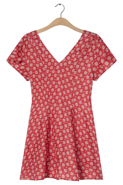 SHORT PRINTED A-LINE DRESS JOSETTE 4
