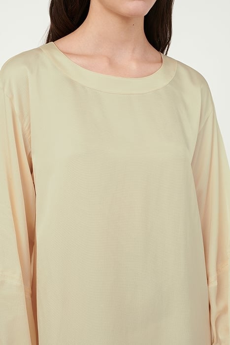 LS SHORT A SHAPE BOAT COLLAR DRESS COLOMBE 4