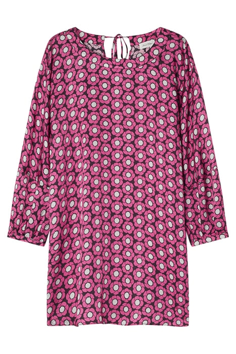 LS SHORT A SHAPE BOAT COLLAR DRESS SYLVIE 4