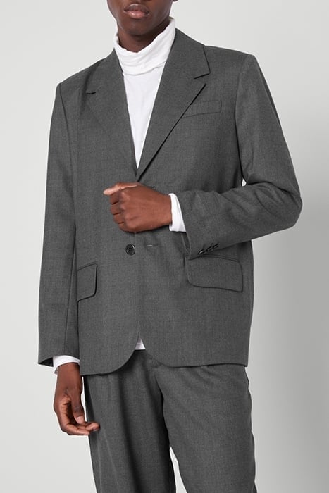 LS STRAIGHT BLAZER GRIS CHINE 1