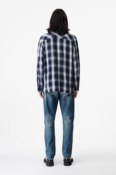 SOUBA LIGHT JACKET IN BLUE/WHITE 3