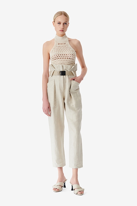 EWEA KNITTED SWEATER IN SAND 2