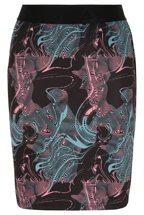 DES AOP MINI SKIRT GALAXY ALLOVER 1