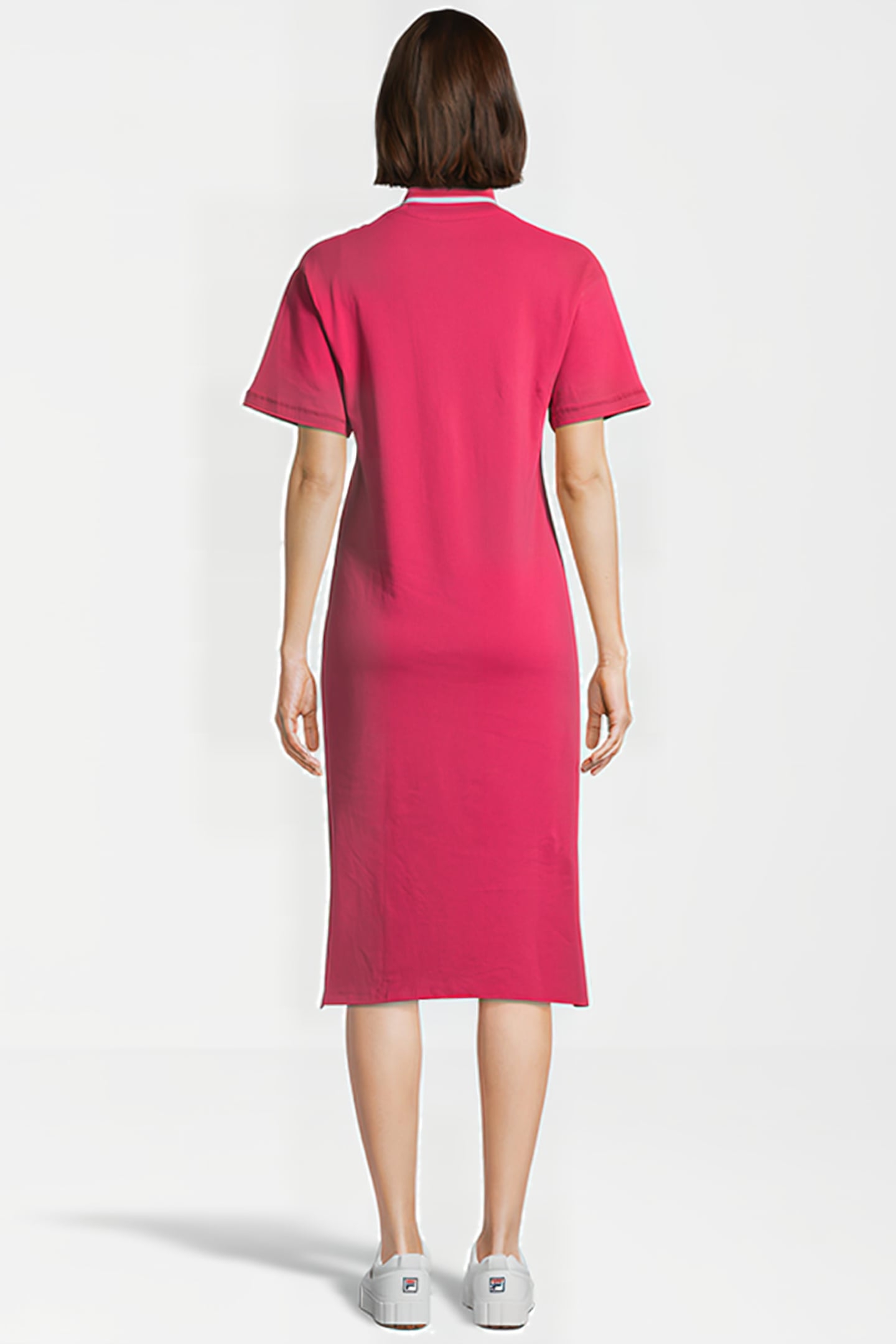 BIALOWIEZA TEE DRESS CARMINE 2