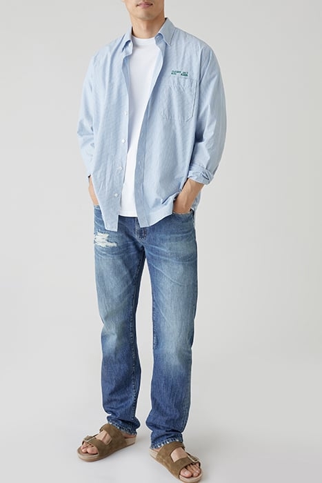 STYLE NAME OAKLAND STRAIGHT JEANS MID BLUE 5