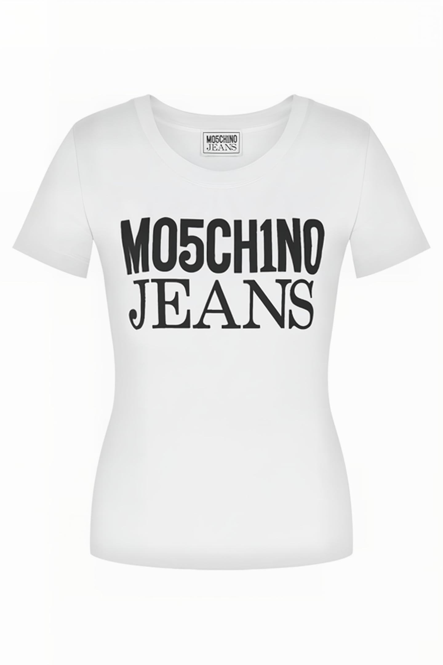 LOGO PRINT JERSEY T-SHIRT WHITE 3