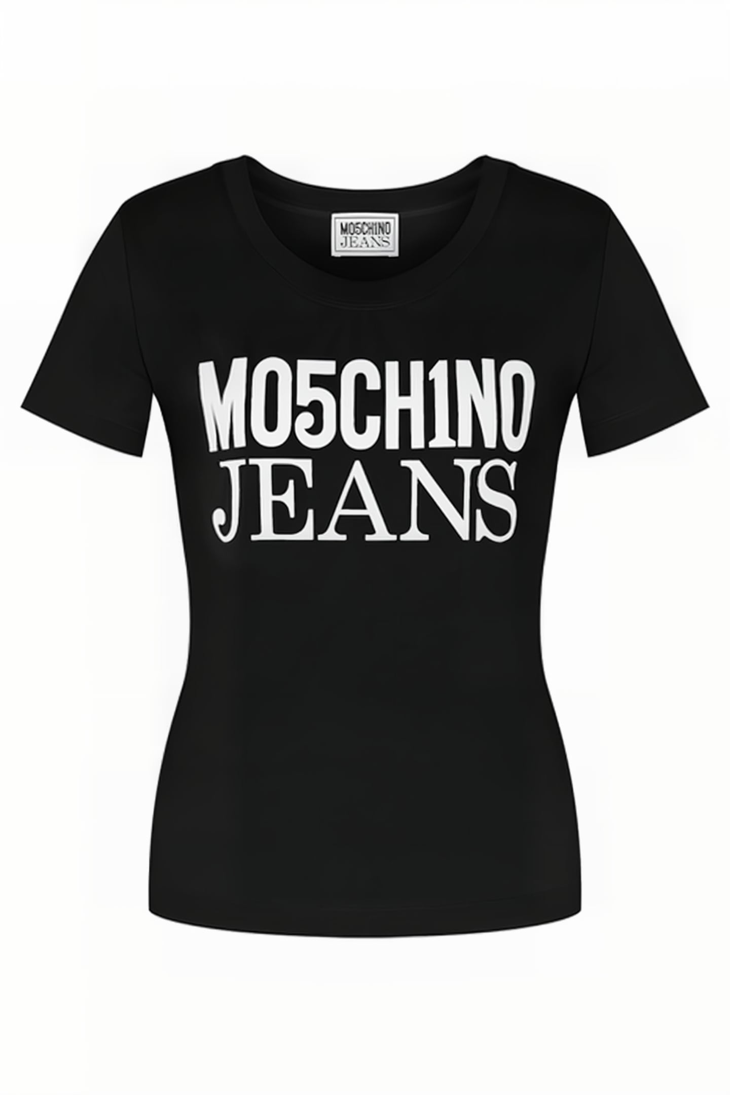 LOGO PRINT JERSEY T-SHIRT BLACK 3