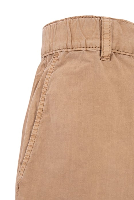BEIGE CROPPED BERMUDA SHORTS 3