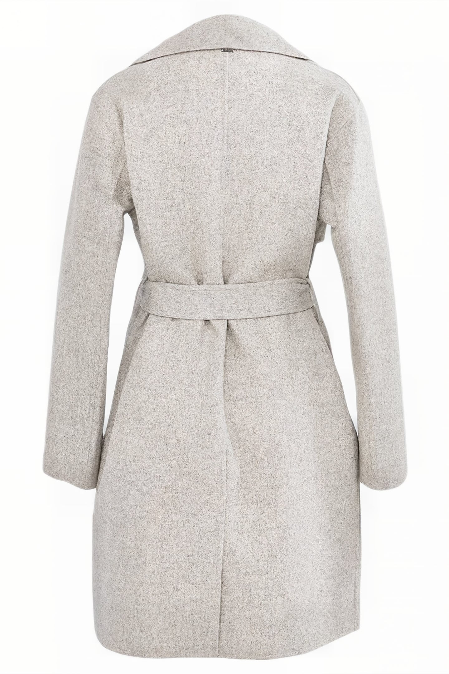 LIGHT TAUPE TRENCH COAT 5