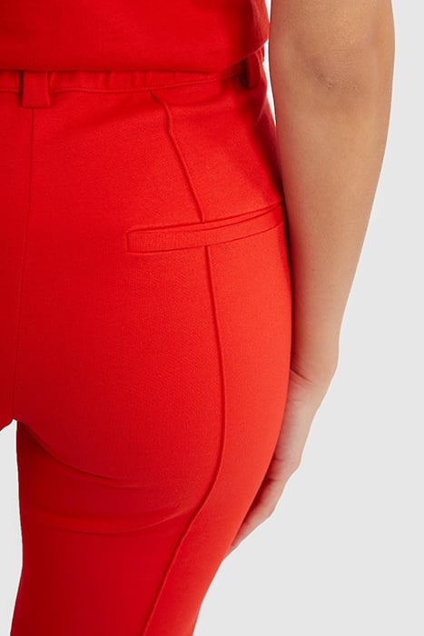 CRIMSON RED MILANO KNIT TREGGINGS 7