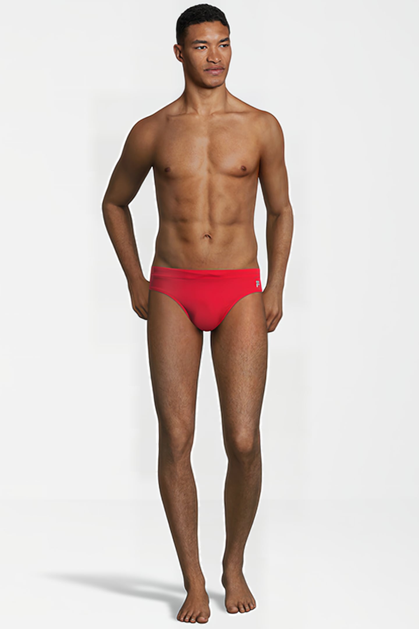 SANTOS SWIM BRIEFS TRUE RED 3