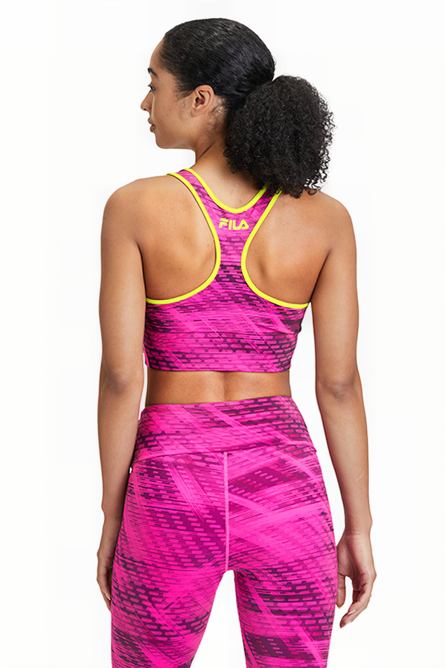 TRESCINE AOP BRA PINK URBAN JUNGLE 2