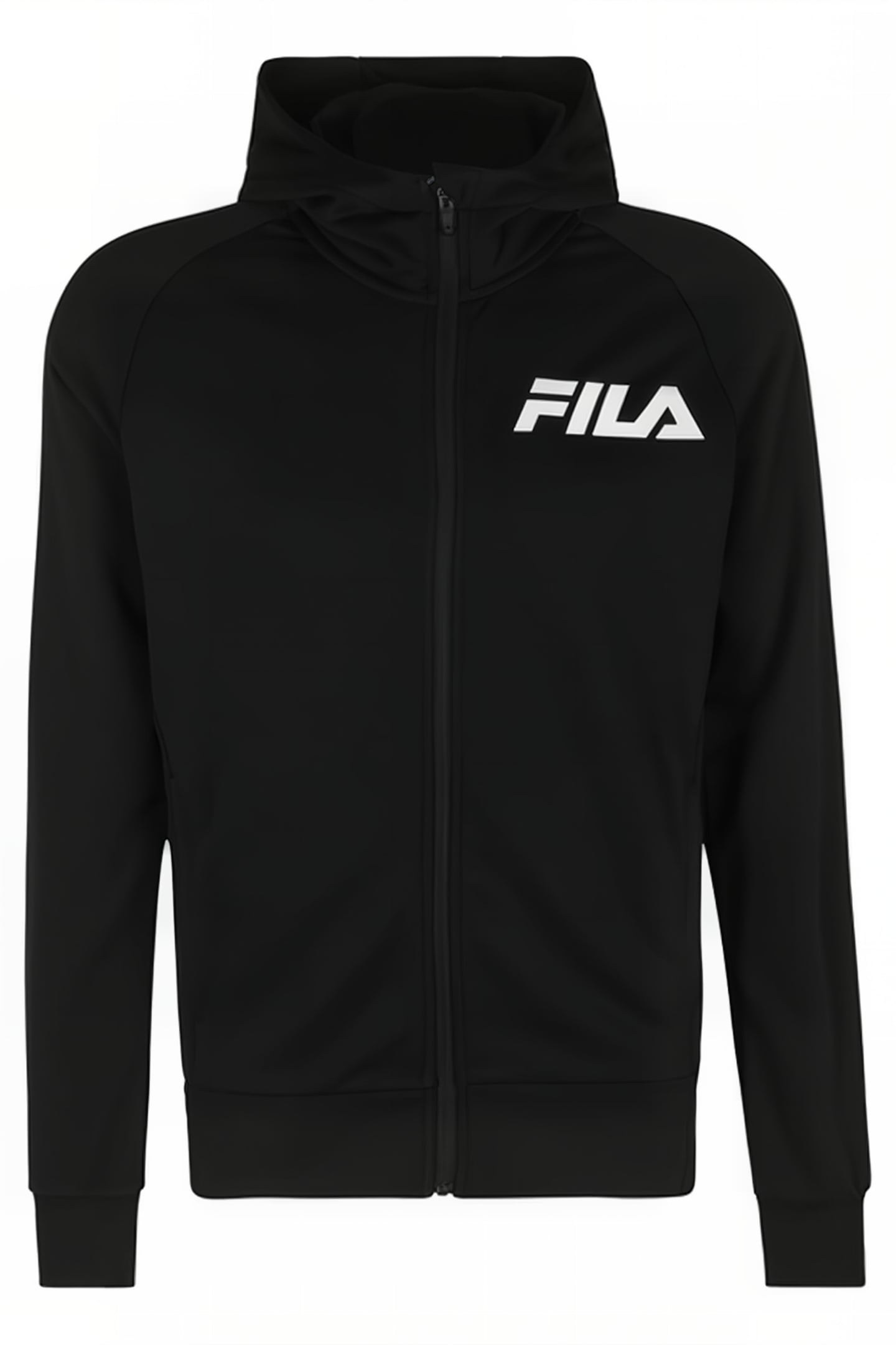 TREPUZZI HOODED ZIP JACKET BLACK 4