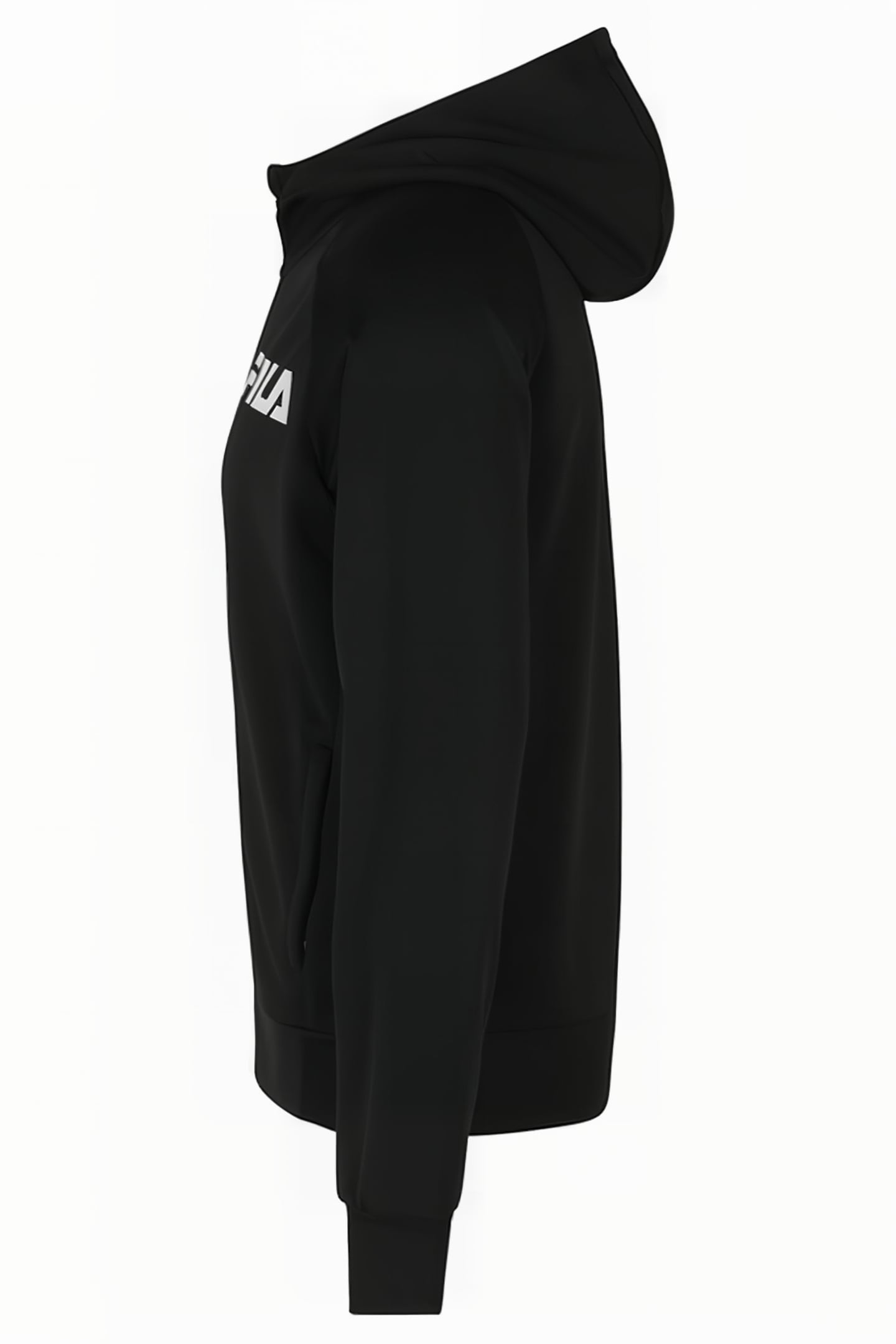 TREPUZZI HOODED ZIP JACKET BLACK 6