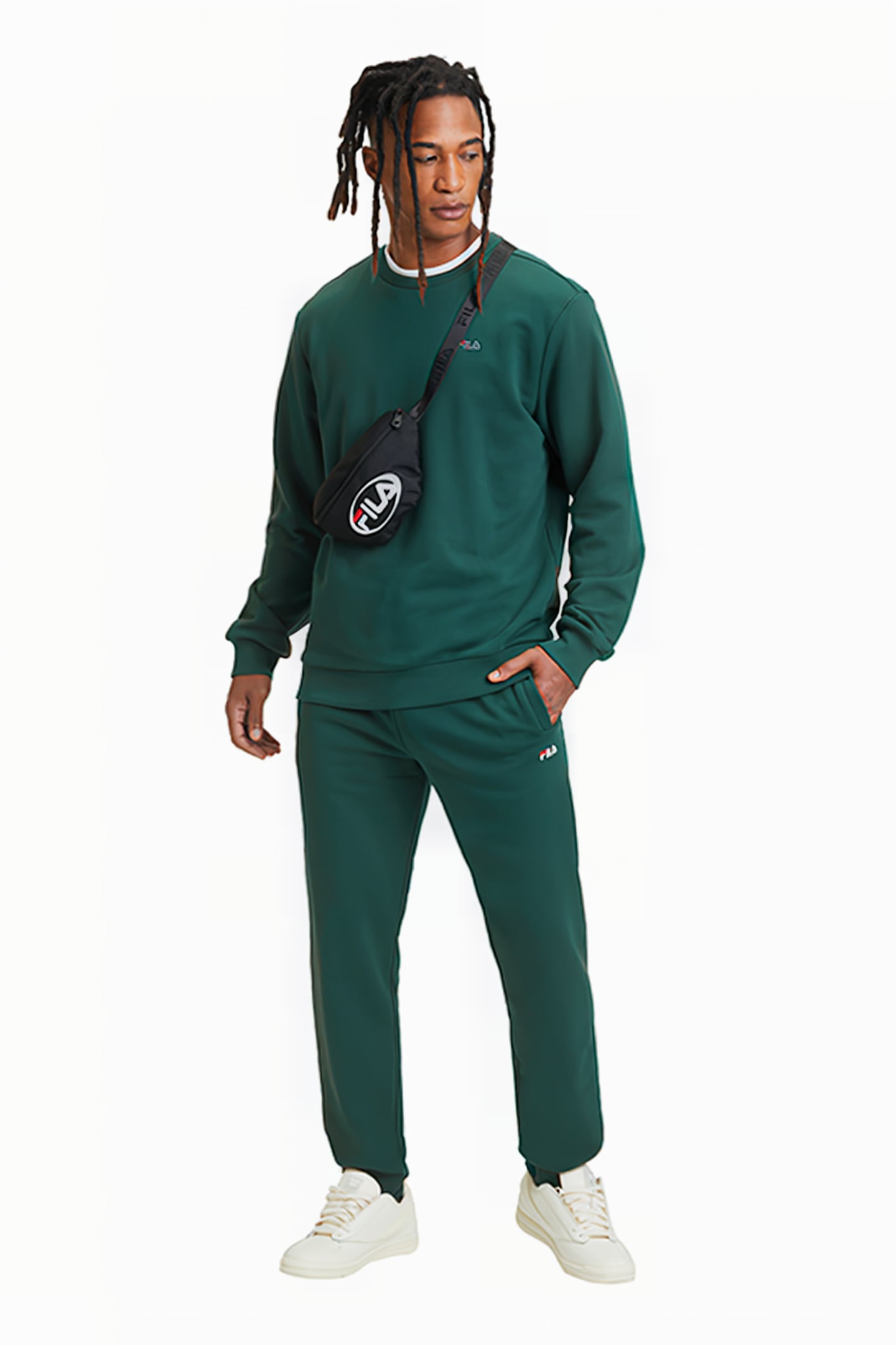 BRAIVES SWEAT PANTS FOREST BIOME 3