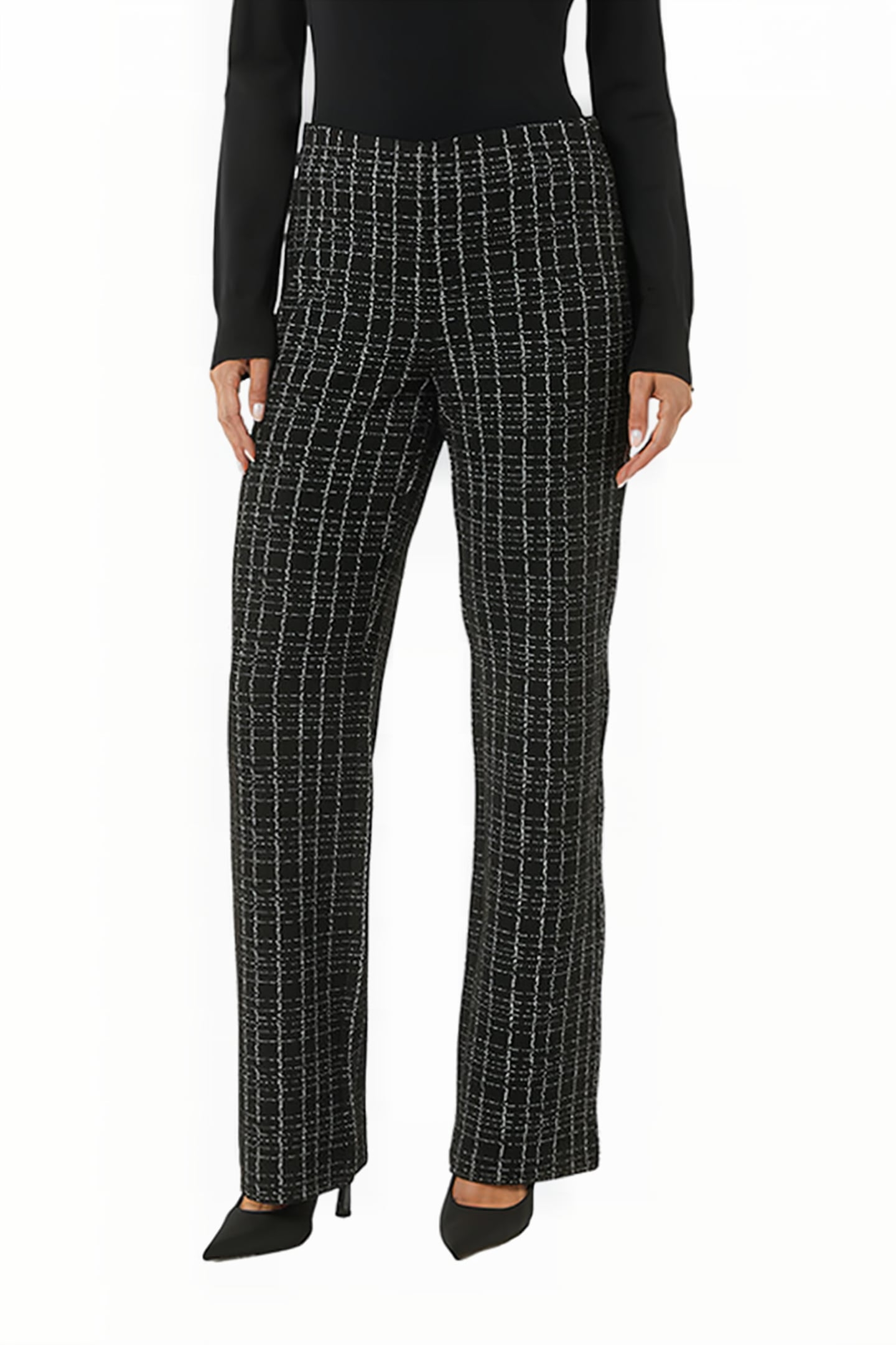 COMMA PANTS GREY/BLACK 1