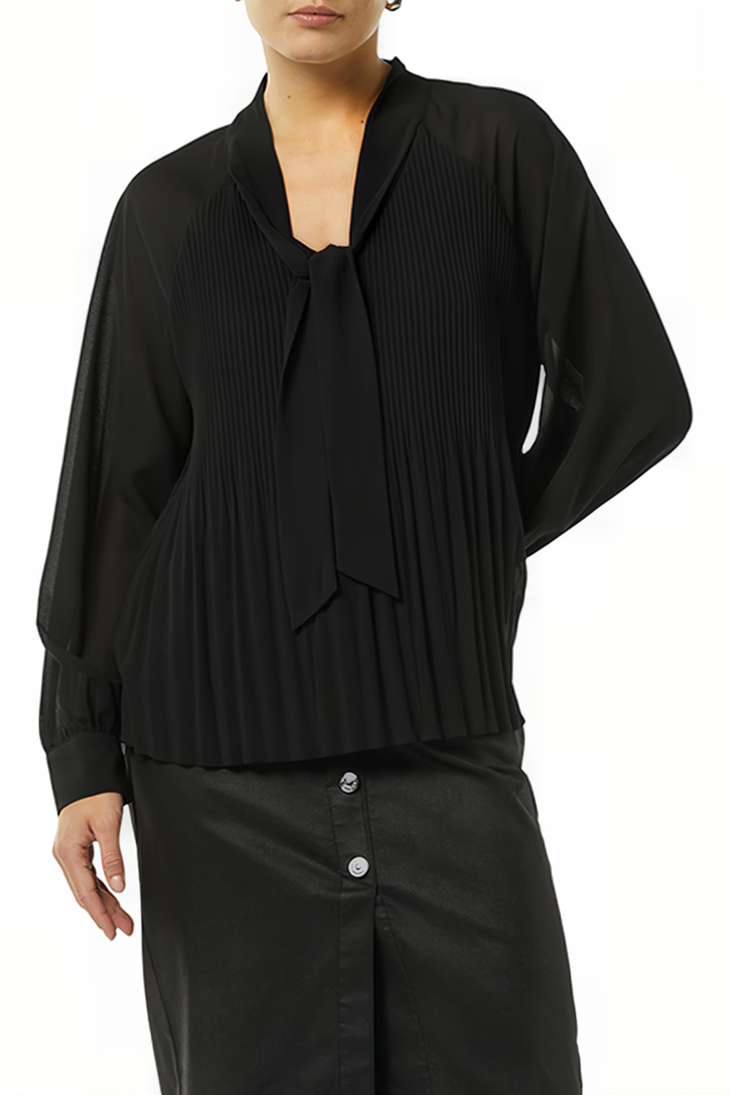 COMMA BLOUSES BLACK 1