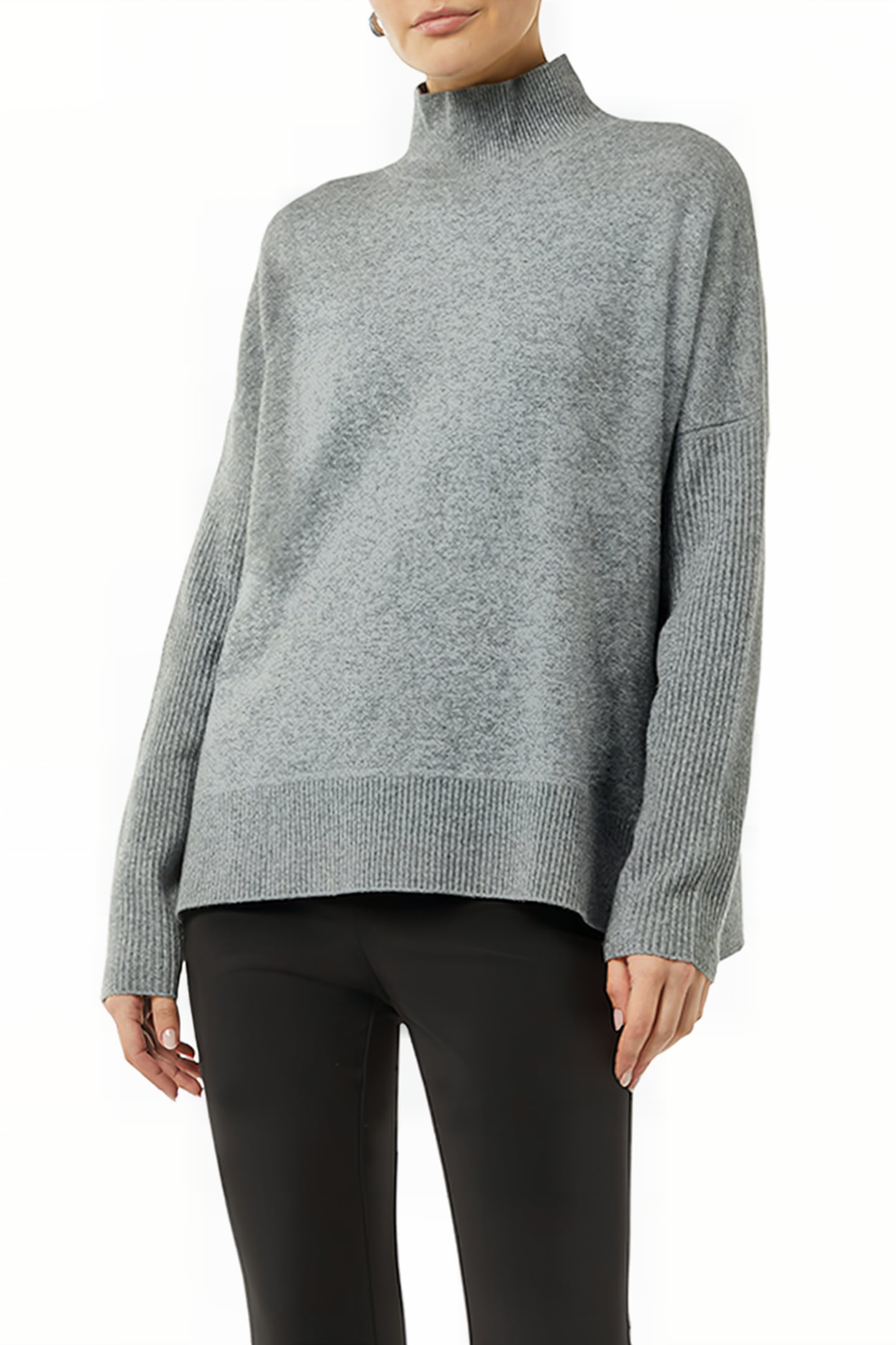 COMMA PULLOVER GREY/BLACK 1