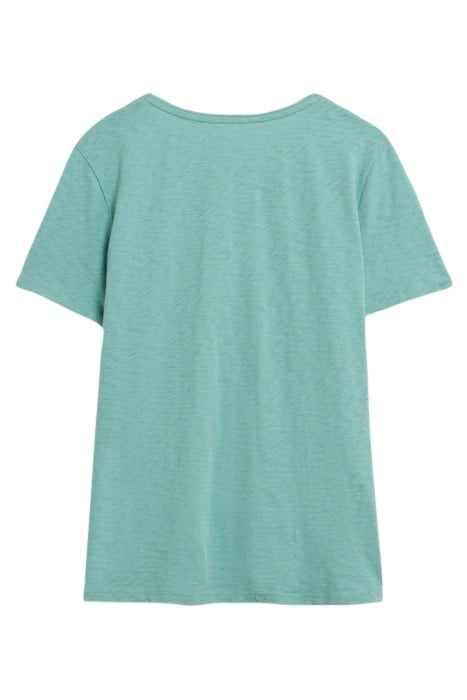 ABBIE TEE MID TEAL 5