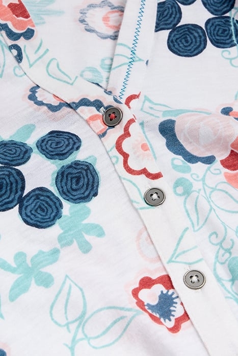 ANNIE JERSEY SHIRT WHITE PRINT 7