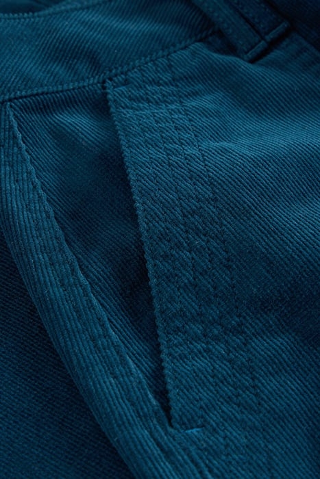 MAREN ORGANIC CORD SKIRT DARK TEAL 6