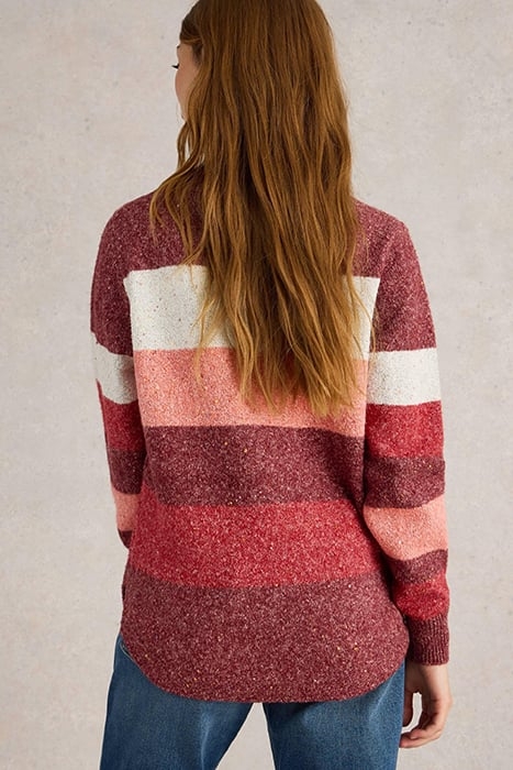 TALIA NEP JUMPER PLUM MULTI 2