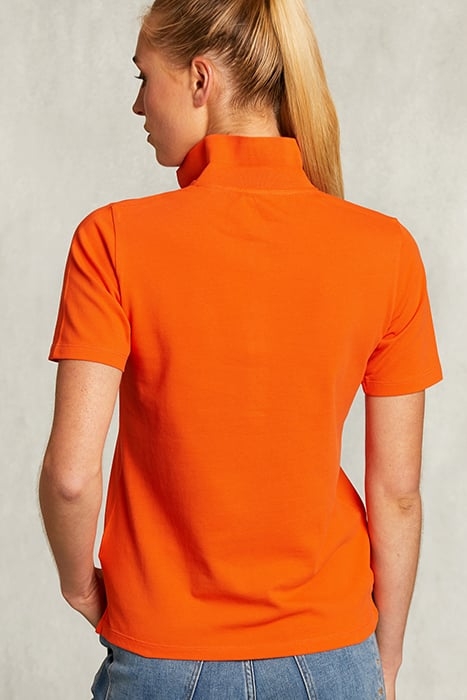 ORANGE BASIC COTTON POLO ORANGE 2