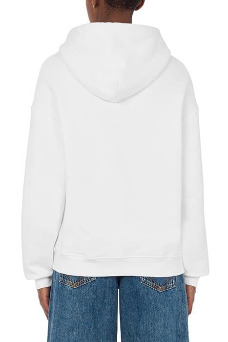 LEOPARD HEART HOODIE WHITE 2