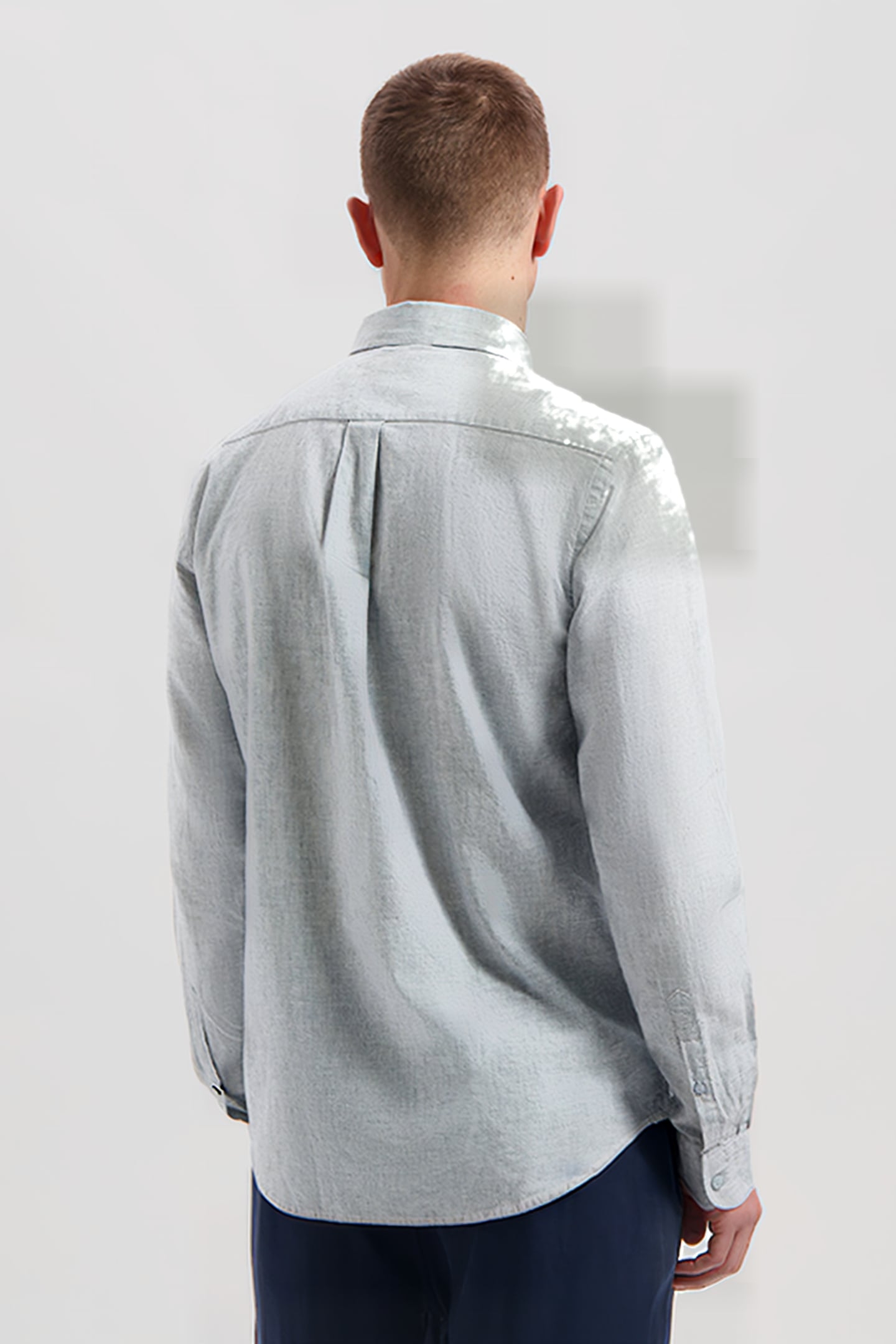 DS_MARVIN SHIRT AEGEAN BLUE AEGEAN BLUE 2