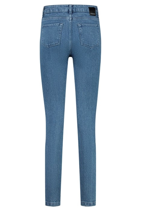 BELLFLOWER SKINNY JEANS MID BLUE 2
