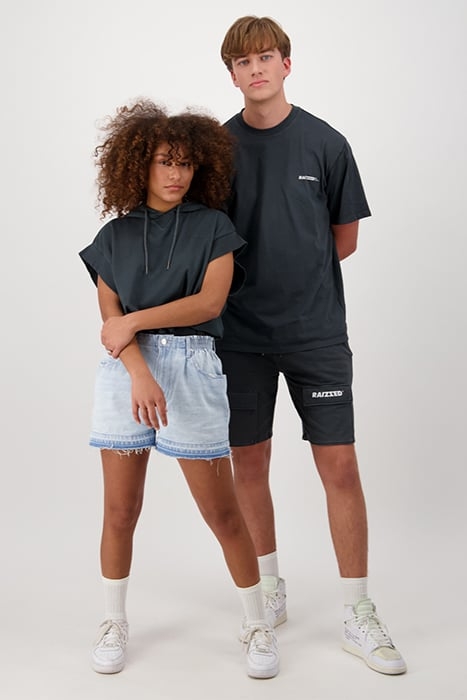 RAINBOW SHORTS LIGHT BLUE STONE 7