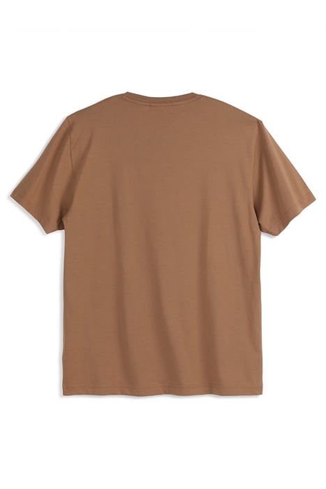 RELAXED FIT SS GRAPHIC TEE CAPPUCHINO 2