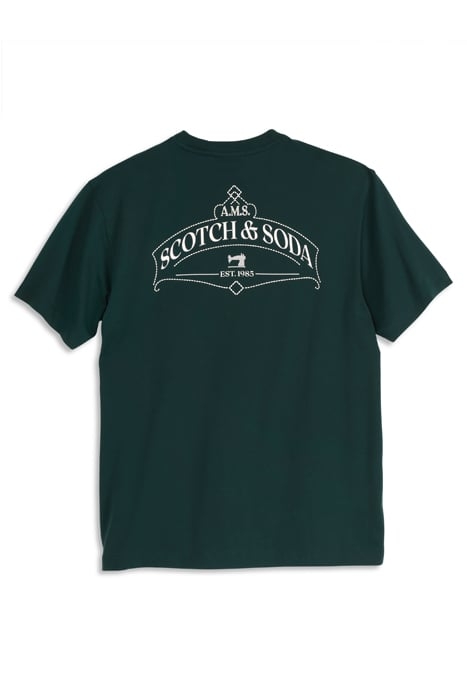 SS GRAPHIC TEE - 15 CYPRESS GREEN 2