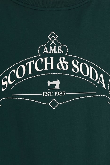 SS GRAPHIC TEE - 15 CYPRESS GREEN 4