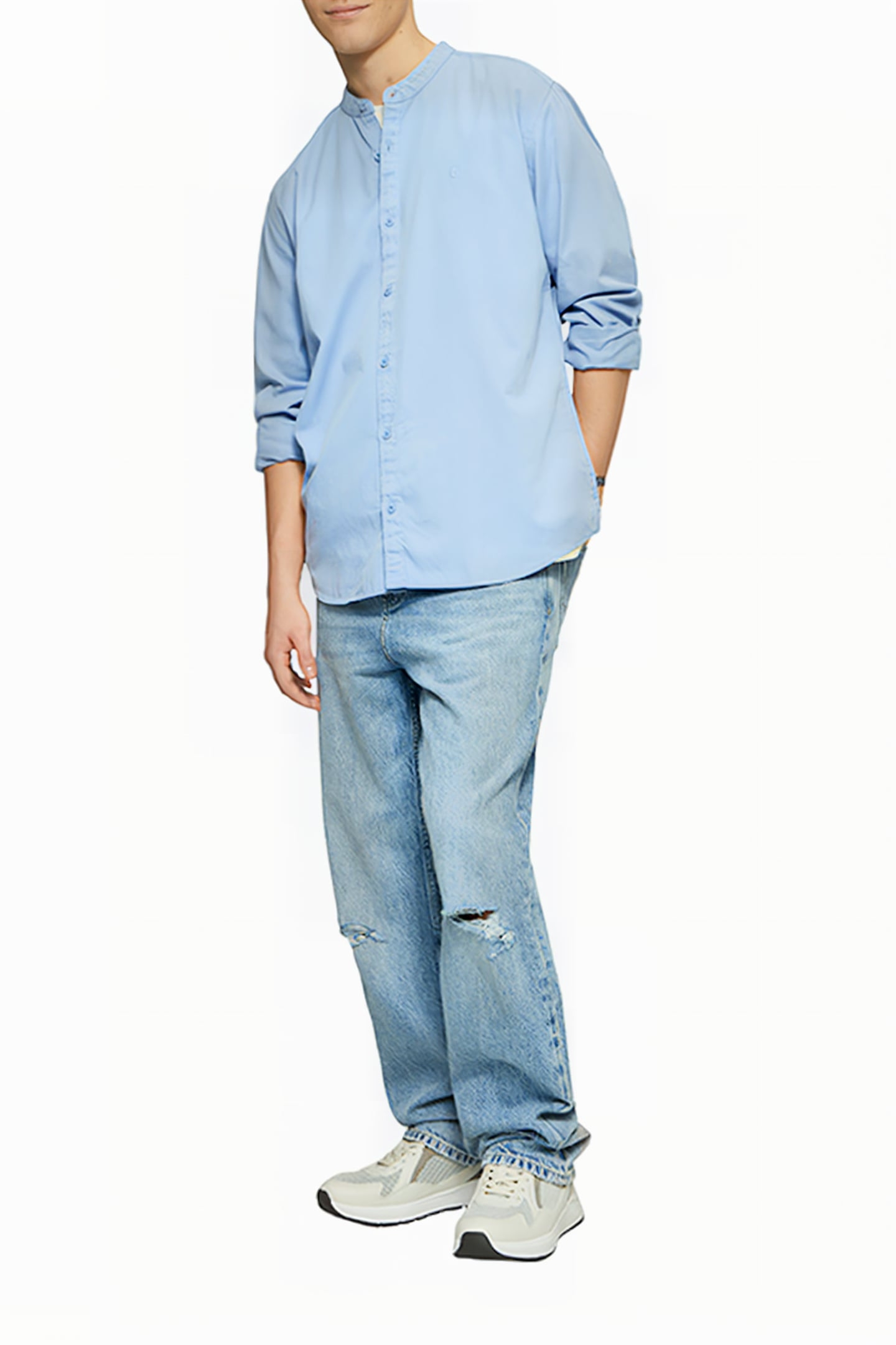S.OLIVER-QS SHIRTS LIGHTBLUE 2