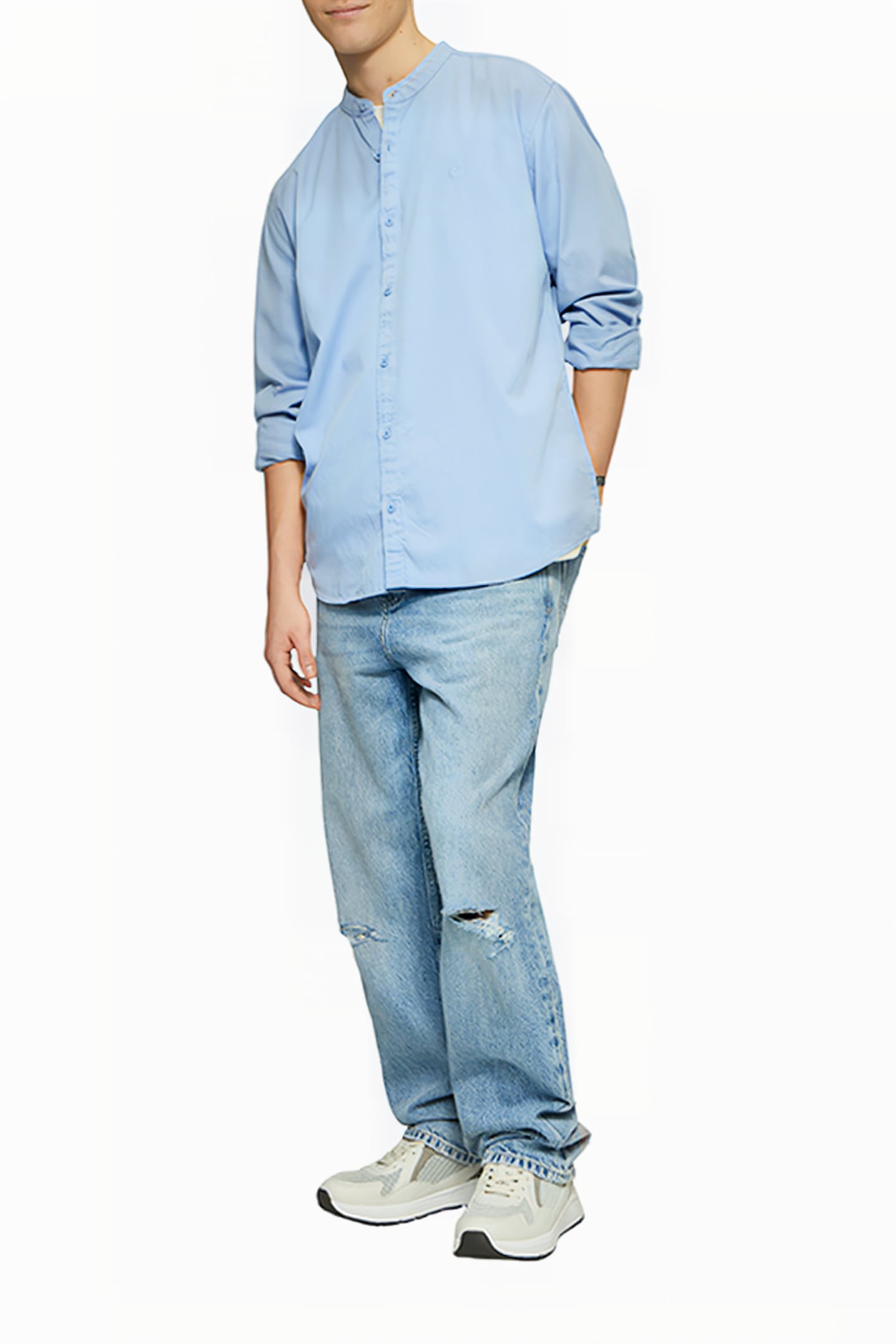 S.OLIVER-QS SHIRTS LIGHTBLUE 8