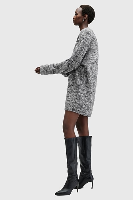 DAZZLE JUMPER DRESS GUNMETAL GREY 5