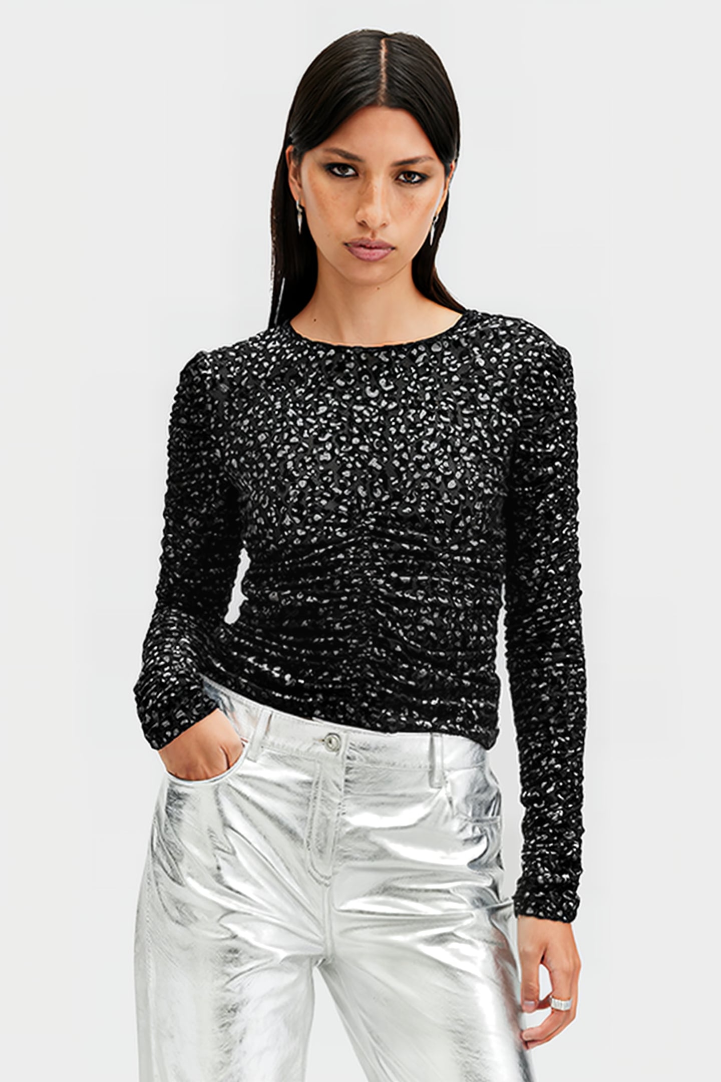 ERIS LEPPO TOP BLACK 1