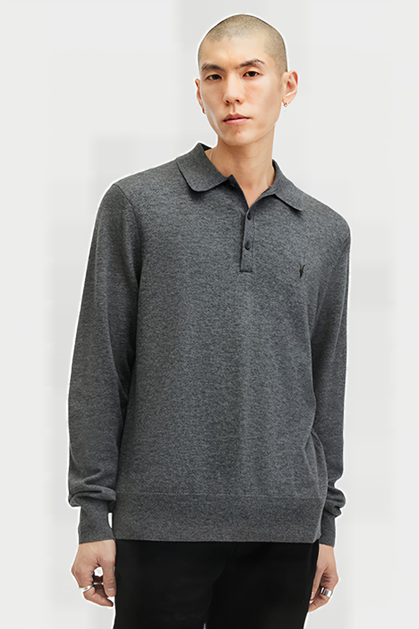 KILBURN LS POLO CARTER GREY 1