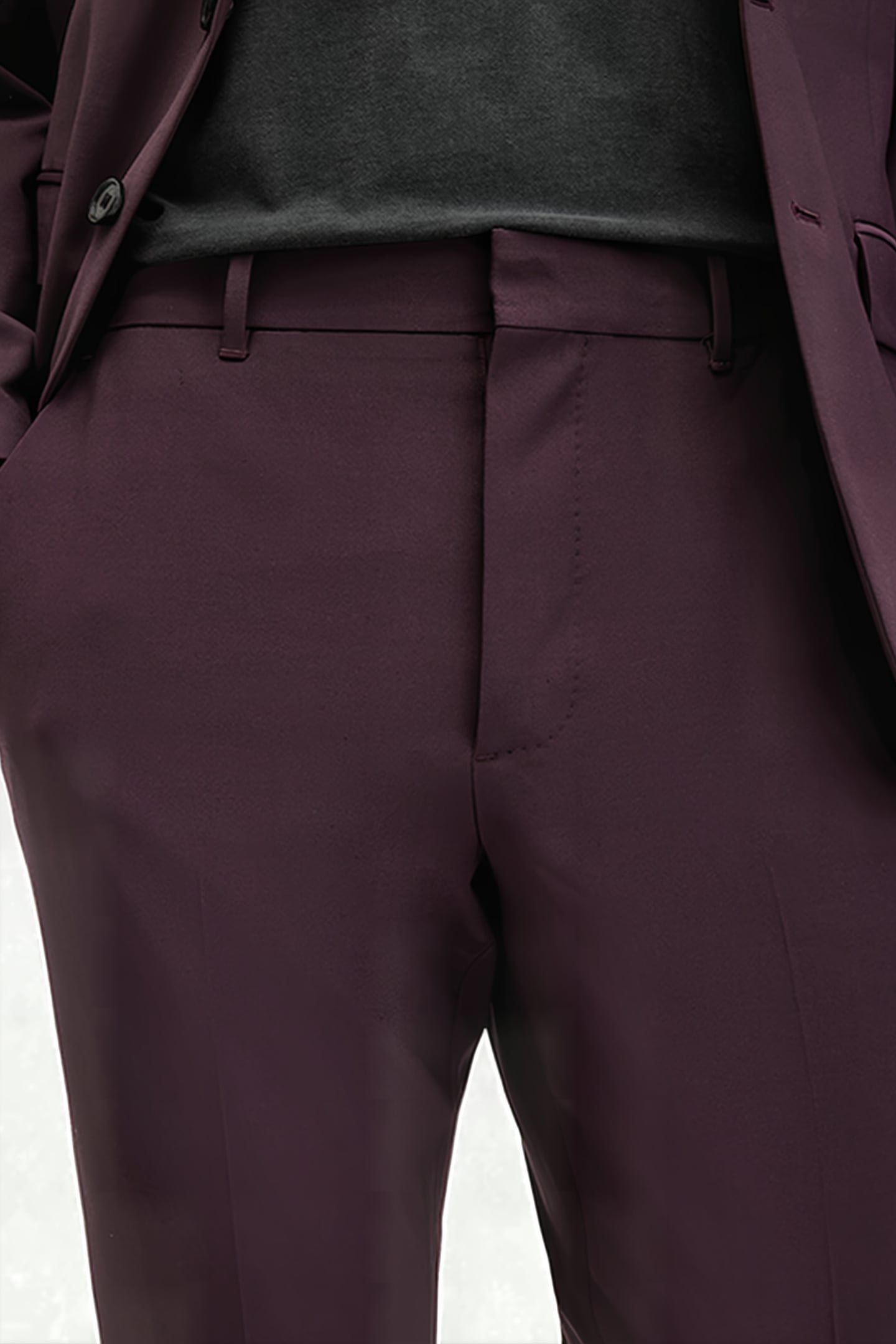 LISLE TROUSER PORT PURPLE 6