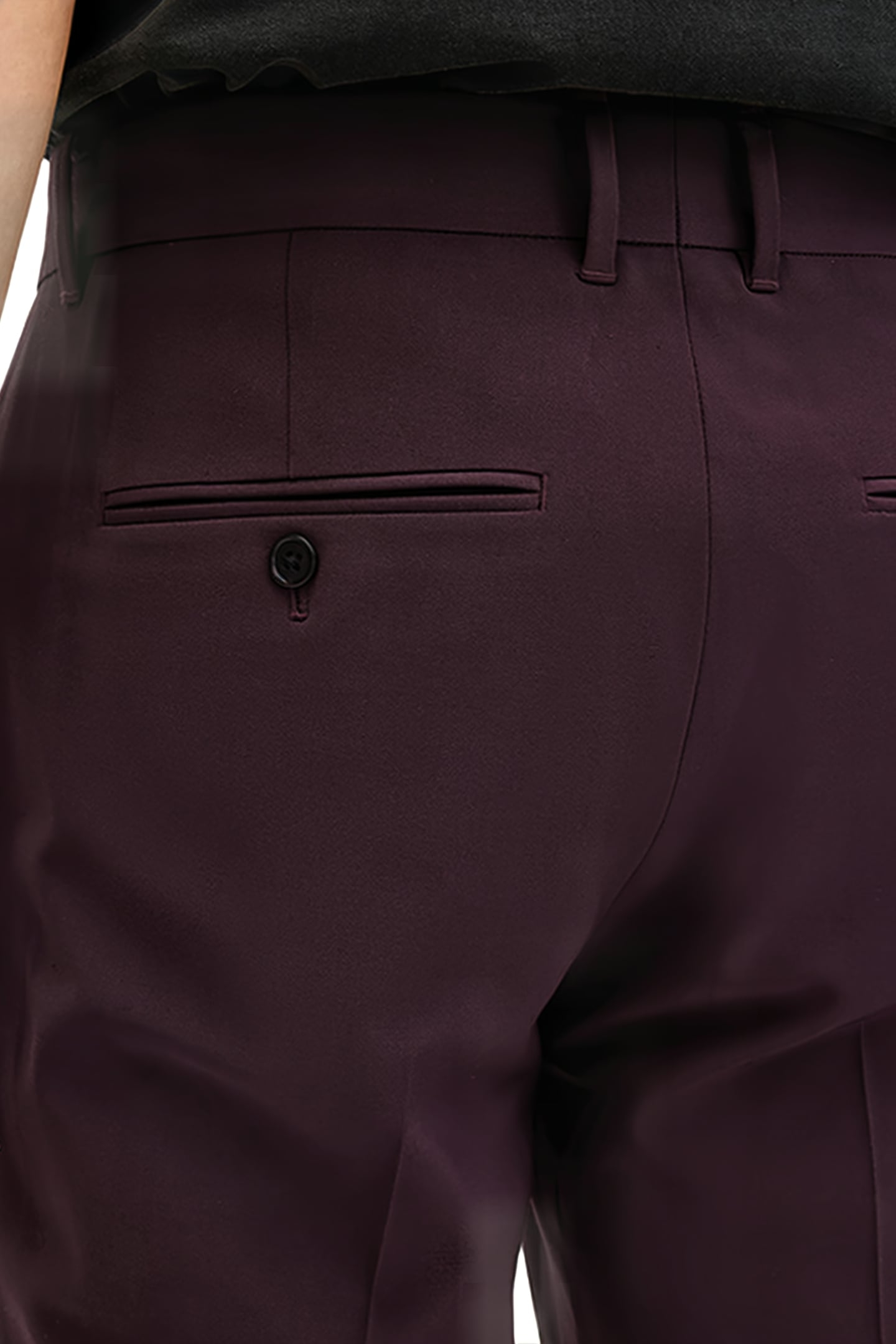 LISLE TROUSER PORT PURPLE 7